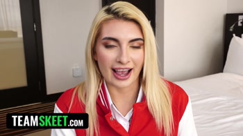 Craving Black Beast: A Blonde Teen (18+)'s Big Dick Obsession