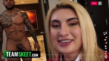 Craving Black Beast: A Blonde Teen (18+)'s Big Dick Obsession