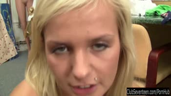 Blonde Bella's POV Blowjob Frenzy