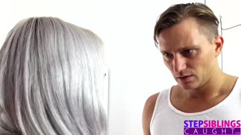 Step Sis "What is that? Did you get hard from putting cream on me?" S16:E4