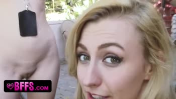 Blonde Camp Counselor Gangbanged by Horny BFFs in Steamy Summer Orgy