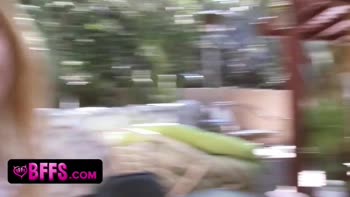 Blonde Camp Counselor Gangbanged by Horny BFFs in Steamy Summer Orgy