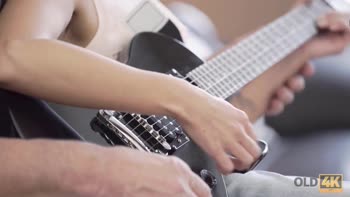 Old Man's Sweet Surrender to Teen (18+) Temptation
