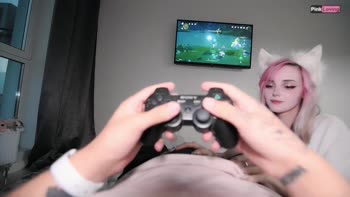 Pinkloving's Sweet Face Seduction: Genshin Impact POV Blowjob