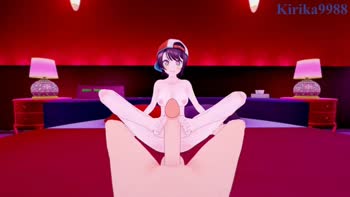 Subaru Oozora & I: 60FPS Japanese Hentai at a Love Hotel