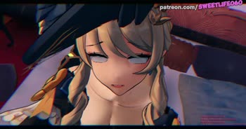 Sweetlife060's Genshin Impact: Behind-Loved Blonde Delights