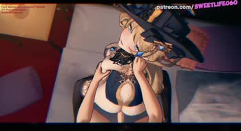 Sweetlife060's Genshin Impact: Behind-Loved Blonde Delights