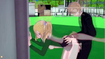 Kaguya-sama's Ai & Miyuki in Steamy Rooftop Rendezvous