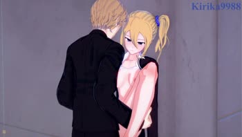 Kaguya-sama's Ai & Miyuki in Steamy Rooftop Rendezvous