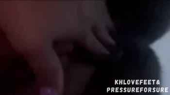 KHLoveFeet21 Teases with Sizzling Big Cock Foot Action