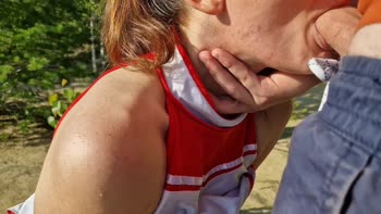 GrustinaNectaria's Amateur Russian Delight: A Big Dick Blowjob