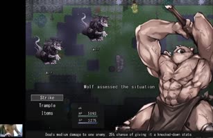 Monster Muscle Fucks Petite Heroine in Sizzling Cartoon Fantasy