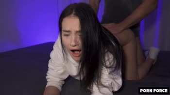 Porn Force - Matty Mila Perez's Teenage Temptation: Big Cock Doggystyle & Squirting Orgasms