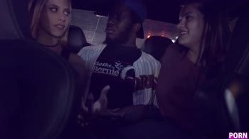 Anya Olsen's Wild Ride: Hardcore Sex in the Car with Aria Haze