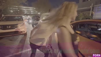 Anya Olsen's Wild Ride: Hardcore Sex in the Car with Aria Haze