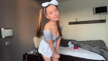 Tinyangelxox Teases Her Foster Daddy in Sweet Step Fantasy