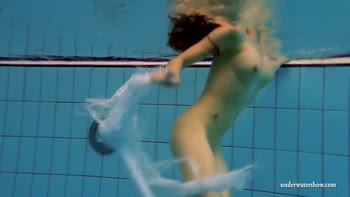 Kristy's Underwater Delight: Teasing in HD