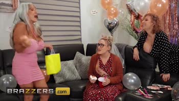 Sara Jay & Sally D'Angelo Share BBC Lovemaking with Mazee in Steamy Threesome