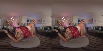 Annabella Blue Sizzles with Every Steamy Squat & Kegel