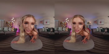 Annabella Blue Sizzles with Every Steamy Squat & Kegel