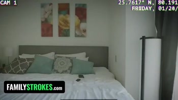 Perv stepmom and stepdad expose their naughty stepdaughter Jessae Rosae's sex secret