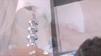L James' Tiny Blonde Delight - POV Blowjob & Hardcore Facial