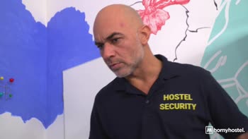 Christian Clay's Surprise Fuck at HornyHostel - Huge Cock for Busty Blonde