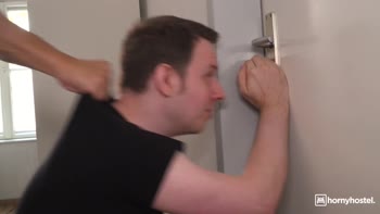 Christian Clay's Surprise Fuck at HornyHostel - Huge Cock for Busty Blonde
