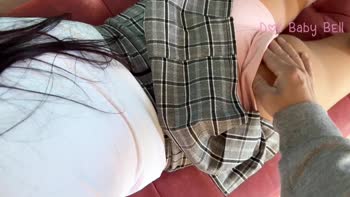 Dollbabybell's Step Fantasy: Teen (18+) Latina POV Delight