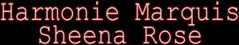 Harmonie Marquise & Sheena Rose: Tattooed Lesbians Devour Each Other