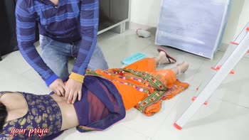 YOUR PRIYA - Priya's Sensual Saree Seduction: Hard Anal Sex and Multiple Creampies