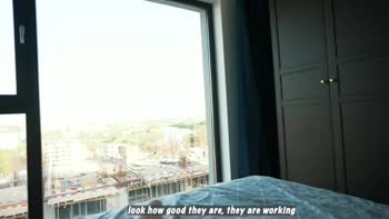 Jenny Lux Plays Naughty Step Sis in Front of Construction Workers