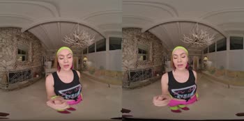 Freya Parker's Intense Yoga Pants Workout: 60FPS VR POV