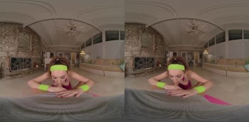 Freya Parker's Intense Yoga Pants Workout: 60FPS VR POV
