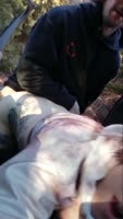 Glitterbdsm's Wild College Blonde in Doggystyle Outdoor Rough Sex
