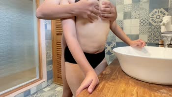 queenveera - Queen Veera's Indonesian Shower Surprise: Big Tits & Golden Showers