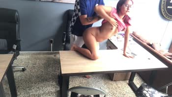 Marttykaty's Naughty Surprise: Unexpected Sex with Her Boss