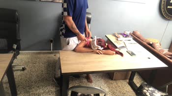 Marttykaty's Naughty Surprise: Unexpected Sex with Her Boss