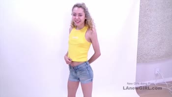 Sultry Step Fantasy: Perky Blonde Teen (18+)'s POV Audition