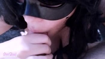StarBlowChannel's Sensual Blowjob: Cum in Mouth POV