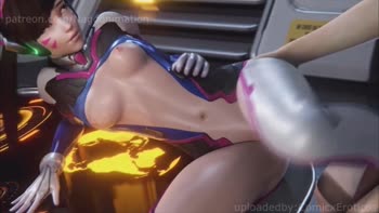 BigMonke500 - D.Va's Fiery Fusion in Overwatch S.F.M. Compilation