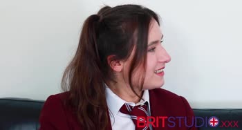 Ellie & Victoria: British Lesbians Scorching Hot Girl-On-Girl Action