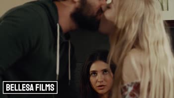 Logan Pierce - Blonde Bombshells Share a Stud in Sensual FFM Threesome