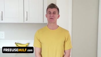 Stepmom Crystal Clark Offers Her Pussy To Stepson After No Nut November Challenge - FreeUse Milf