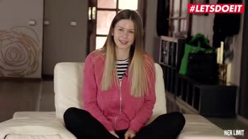 Her Limit - Stella Cox Big Tits British Babe Gets Double Penetrated by two Huge Black Cocks