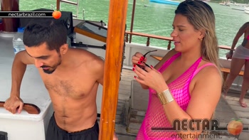 Katharine Madrid And Big Bambu On The Beach In Brazil With Lots Of Sex Anal