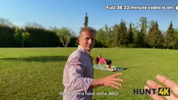 HUNT4K. Cuck Sees Pond Pound. Hot sex with Suzie Sparklez