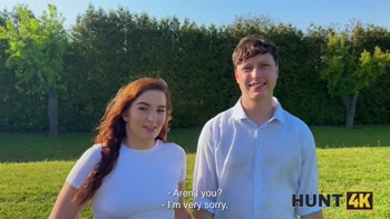 HUNT4K. Cuck Sees Pond Pound. Hot sex with Suzie Sparklez