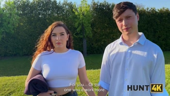 HUNT4K. Cuck Sees Pond Pound. Hot sex with Suzie Sparklez