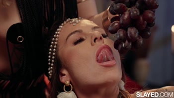 SLAYED Anna & Summer Lick & Tease Their Throbbing Pussies
